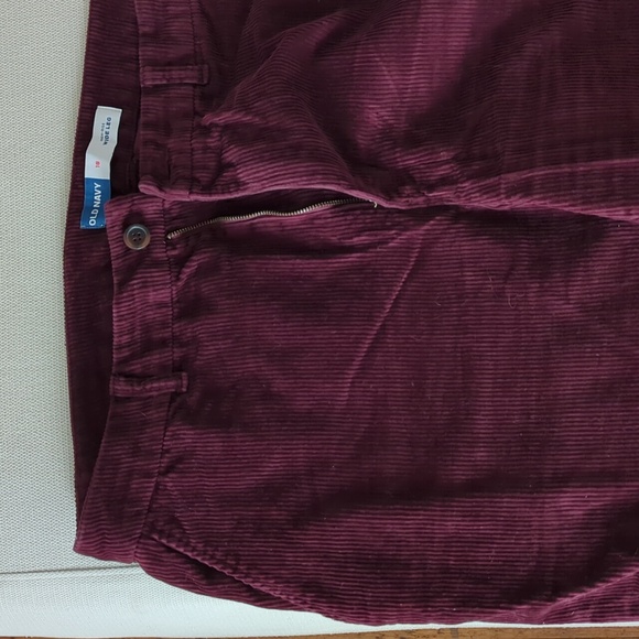 Old Navy Pants - Burgundy High-Rise Wide Leg Corduroy Pants